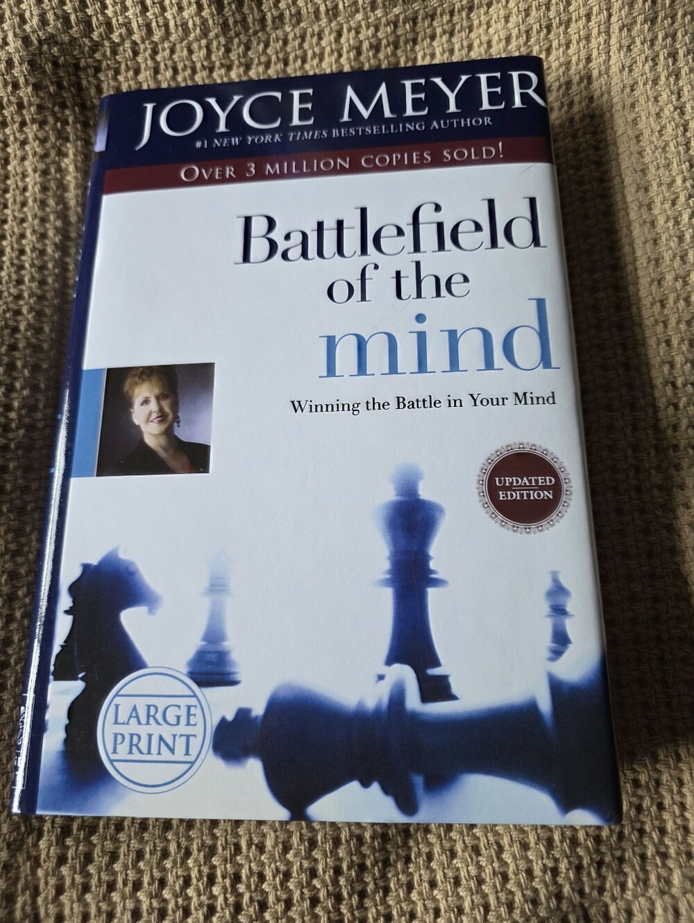 Battlefield of the Mind Joyce Meyer Large Print Hardback NEW